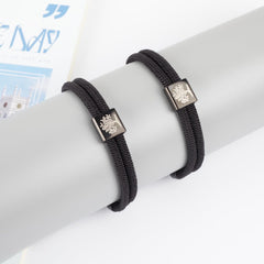 Anchored Faith Braided Rope Bracelet Symbolic Tree of Life & Nautical Charm Nautical Bracelet for Women Men Braided Adjustable Bracelet String Bracelet with Metal Knot, Easter Women Bracelets