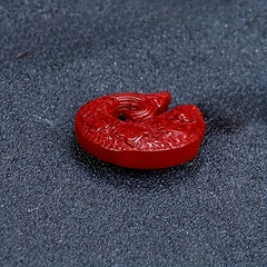 Red Lucky Fish Pendant Necklace Auspicious Wealth Symbol Prosperity Good Fortune Jewelry