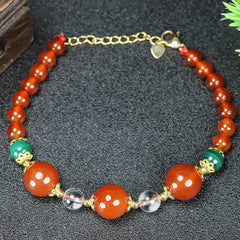 Red Agate Bracelet for Strength, Courage & Grounding perfect gift for best friends and a meaningful tool for personal empowerment.