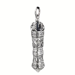 Vajra Retro Pendant with Rotating Opening - Protection & Spiritual Energy