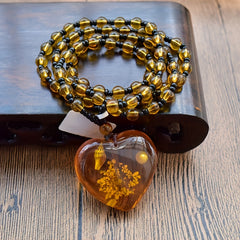 Bohemian Ethnic Love Pendant - Spiritual Energy & Vintage Charm