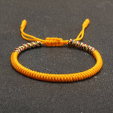 Hand-Woven Bracelet - Lucky Red Rope Design for Men's Fashion & Energy