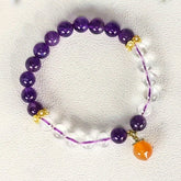 Men's Crystal & Dragon Scale Bracelet for Spiritual Awareness, Inner Peace, and Energetic Balance