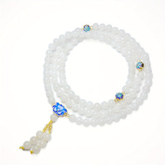 108-Bead Wrap Bracelet - Beach Party Energy & Dance Event Harmony