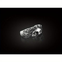 Aphrodite's Eye Goddess Venus Ring — Ancient Greek Spiritual Harmony & Energy Amulet