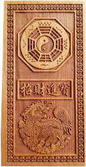 Lucky Wealth Guardian - Chinese Feng Shui Home Decor for Prosperity & Protection Attract Abundance Shield Your Home Absorb Blessings This authentic Zhao Cai Jin Bao Feng Shui ornament channels powerful
