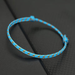 4 Colors Lucky Rope Bracelet: Adjustable Friendship Bracelet for Men with Colorful Energy