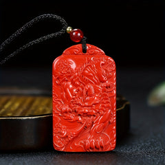 Emperor's Sand Pi Xiu Pendant for Wealth, Protection, and Auspicious Blessings