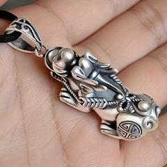 Vintage S925 Silver Wildlife Pendant — Spiritual Harmony, Protection & Bohemian Energy