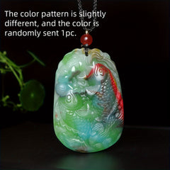 Natural Stone Fish Pendant — A Quiet Companion for Those Days When You're Reaching for Something to Hold