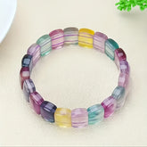 Vintage Natural Agate Beaded Bracelet for Grounding, Stability, and Emotional Balance