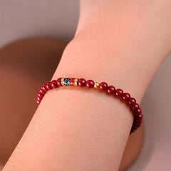 Cinnabar Koi Bracelet Gift Set - Harmony & Prosperity for Daily Wear