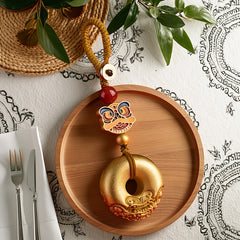 Chinese Koi Fish Keychain — Vibrant Enamel Good Luck Charm & Prosperity Talisman