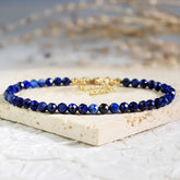Classic Glitter Natural Stone Handband - Daily Wear & Valentine's Day Fashion Charm
