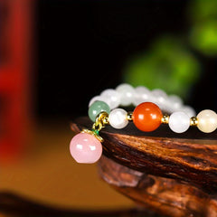 Natural Stones Beads Bracelet for Serenity, Balance, and Mindful Style