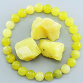 Unique Classic Lemon Stone Bracelet - Natural Energy for Daily Wear & Gifting