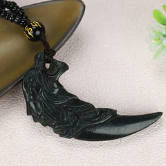 Vintage Wolf Tooth Pendant for Strength, Courage, and Spiritual Protection