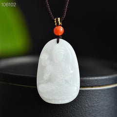 Sacred Eight Immortals Protection Pendant - Unisex Good Fortune & Peace Charm Necklace