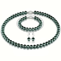 925 Sterling Silver Freshwater Pearl Necklace - Elegant Luxury for Weddings & Special Occasions