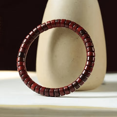 Sandalwood & Purple Sandalwood Bracelet - Handmade Energy Healing Jewelry for All Seasons