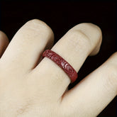 Feng Shui Cinnabar Ring for Luck & Protection - Perfect Gift