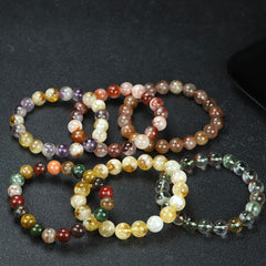 Twelve Zodiac Citrine Crystal Bracelet for Abundance, Cosmic Alignment, and Joyful Energy