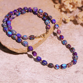 Elegant Punk Emperor Stone Necklace – Unisex Natural Stone Gift for Mindful Living