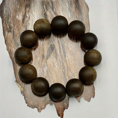 Sacred Agarwood Mala Beads for Spiritual Wealth & Harmonious Energy
