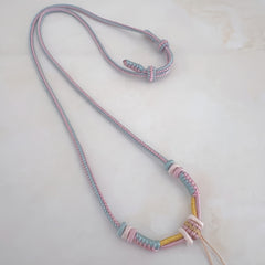 Hand-Woven Nylon Rope Necklace – Vintage Style Energy for Daily Wear & Gifting