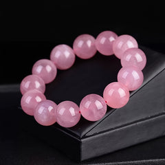 Women's Elegant Crystal Bracelet - Large Beads for Spiritual Harmony & Everyday Elegance