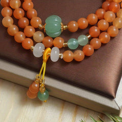 Natural Stone Beads & Elastic Cord: A Grounded Companion for Unsettled Hands