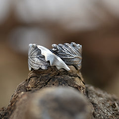 Adjustable Tree of Life Viking Ring - Antique Silvery Copper Band for Rebirth & Spiritual Growth