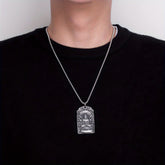 Stainless Steel Eight Guardian God Buddha Pendant - Spiritual Protection & Festival Worship