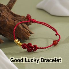 Adjustable Chinese Lucky Red Coin Bracelet - Protection & Prosperity Energy