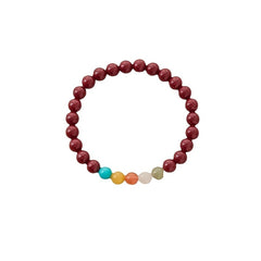 Cinnabar Five-Element Bracelets for Couples - Enhancing Luck & Career Harmony