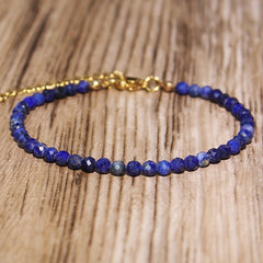 Classic Glitter Natural Stone Handband - Daily Wear & Valentine's Day Fashion Charm