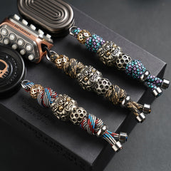 Paratrooper Tactical Keychain — Strength, Protection & Grounding Energy Amulet