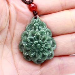 Natural Rose Quartz Pendant Necklace - Harmony & Growth Energy for Daily Wear