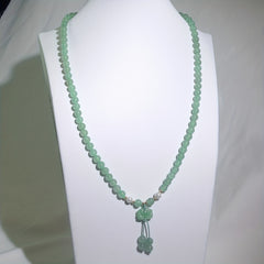 Vintage Natural Stone Necklace Set – Harmony & Healing Energy for Daily Wear