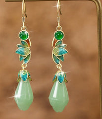 925 Silver Magnolia Earrings - Harmonious Energy for Daily & Special Occasions