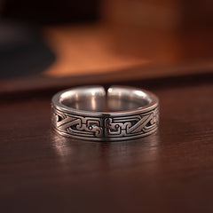 Adjustable Copper Dragon Ring – Protection, Luck & Spiritual Growth Talisman