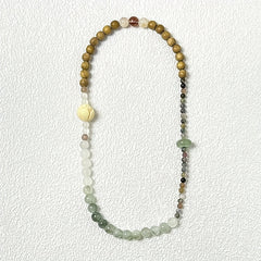 Elegant Chinese Style Lotus Bracelet for Serenity, Luck & Spiritual Beauty