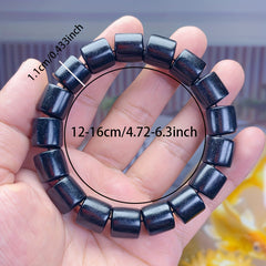 11mm Wooden Beaded Bracelet - Chakra Balancing & Natural Energy for All Seasons