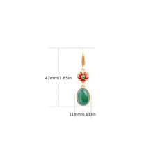 Vintage Gold-Plated Butterfly Tassel Earrings for Daily Elegance & Spiritual Harmony