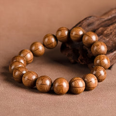 Six-Strand Sandalwood Mala Beads - Natural Energy for Spiritual Balance & Daily Wear