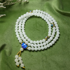 108-Bead Wrap Bracelet - Beach Party Energy & Dance Event Harmony