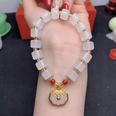 Vintage Handmade Charm Bracelet – Ultimate Fusion of Luck & Elegance