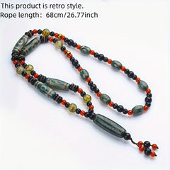 Incorporates spiritual benefits (protection, harmony, vitality) with an eye-catching gradient.