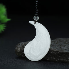 Natural Stone Dragon Phoenix Couples Necklaces for Love, Protection & Stylish Unity - Valentine's Day Gift