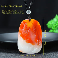 Colorful Horse to Success Pendant for Motivation, Prosperity, and Vibrant Energy